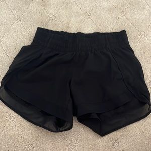 Black Athleta shorts